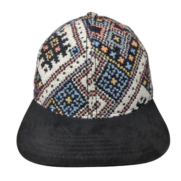 Art Class Snapback Hat Multi One Size Adjustable Geometric Colorblock - Picture 1 of 8